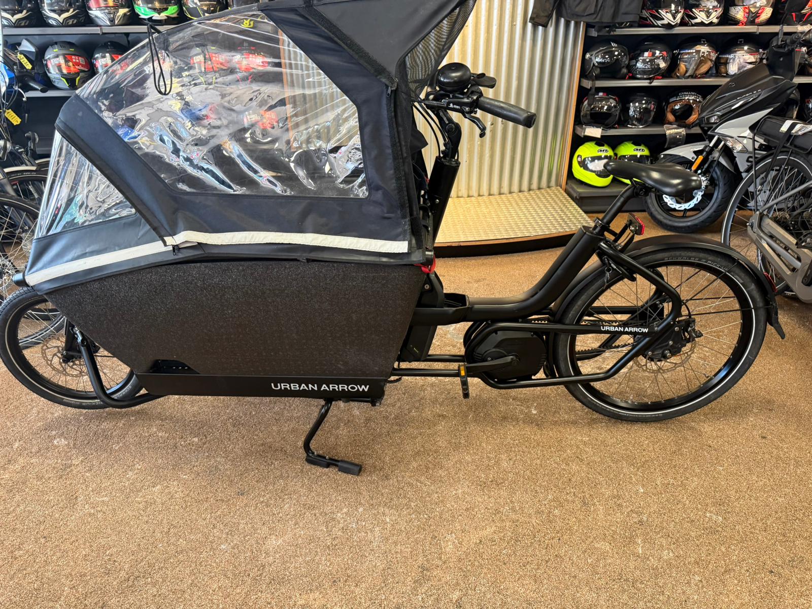 Urban Arrow bakfiets Nieuwstaat + huif - Afbeelding 6