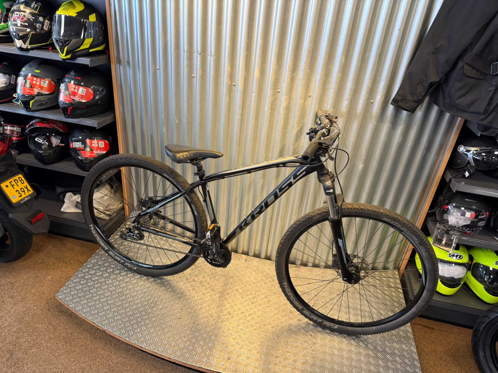 Hexagon Kross (Maat S) met 19'' wielen Mountainbike in nieuwstaat! - Afbeelding 3