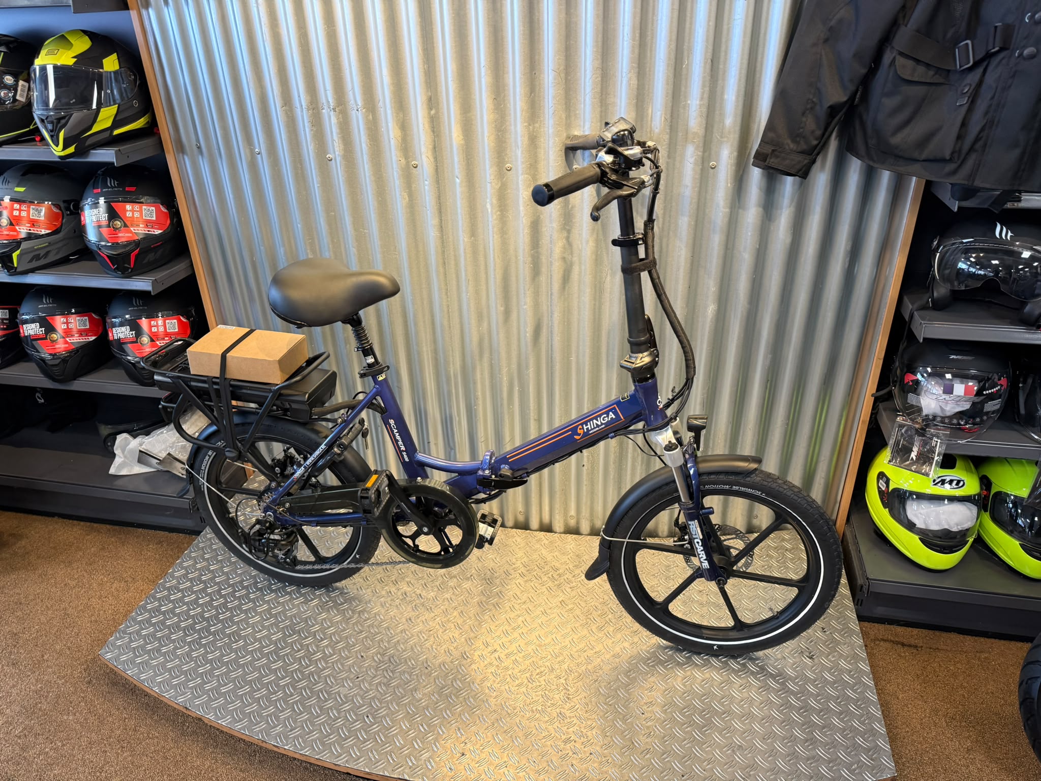 La Cross Scamper S400 Elektrische vouwfiets in goede staat!! - Afbeelding 3