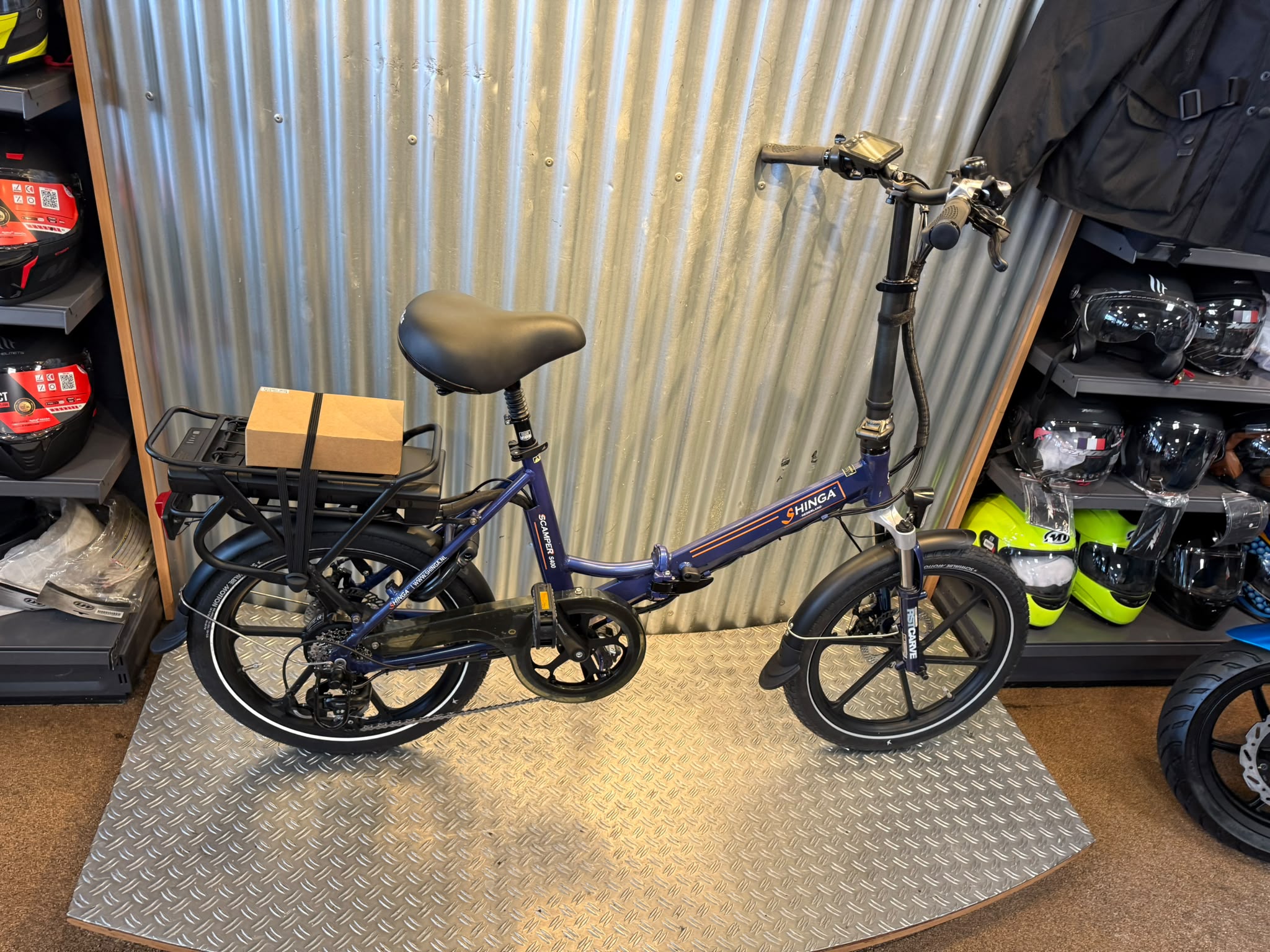 La Cross Scamper S400 Elektrische vouwfiets in goede staat!! - Afbeelding 2