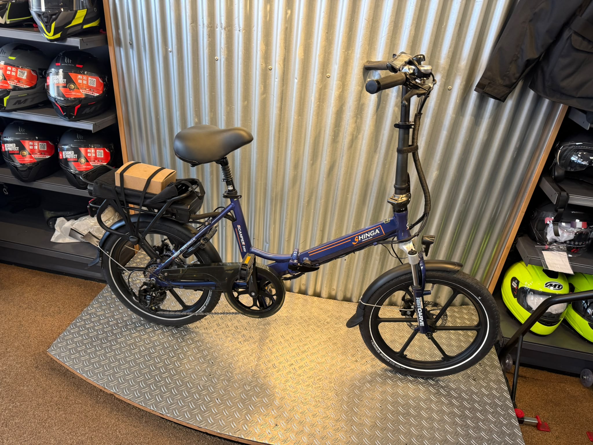La Cross Scamper S400 Elektrische vouwfiets in goede staat!! - Afbeelding 2