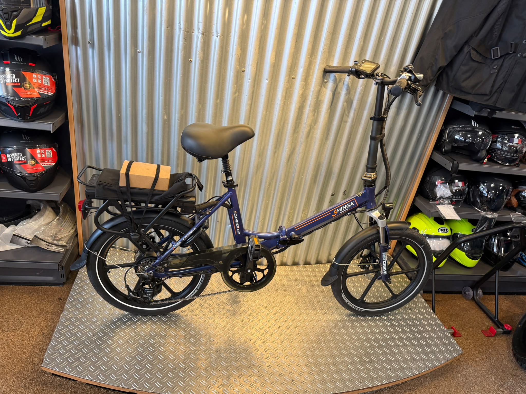 La Cross Scamper S400 Elektrische vouwfiets in goede staat!! - Afbeelding 3