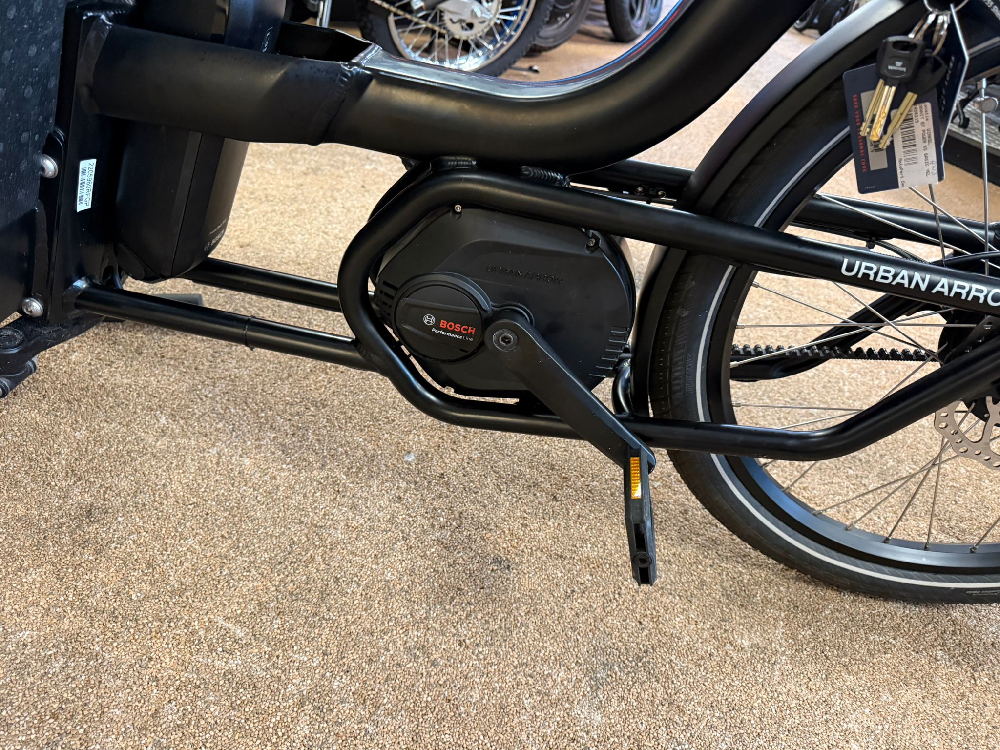 Urban Arrow bakfiets DEMO MODEL inclusief huif & regenhoes - Afbeelding 3